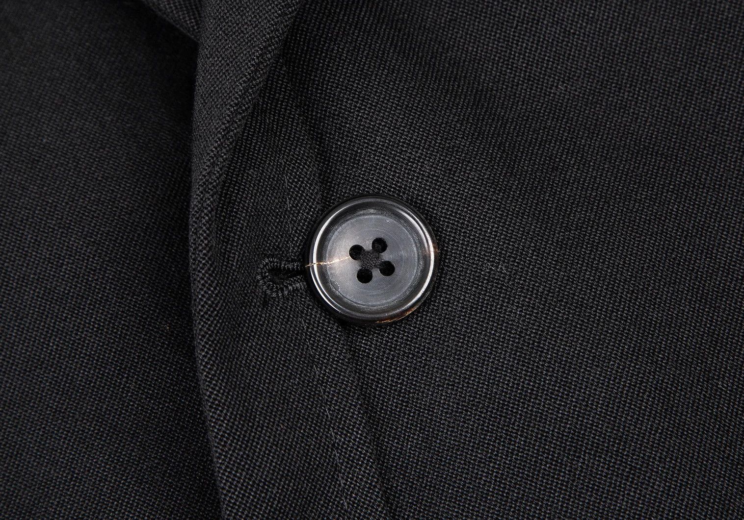 Yohji Yamamoto Yohji Yamamoto Taping Wool-Cotton Long Jacket Size US S / EU 44-46 / 1 - 5 Thumbnail