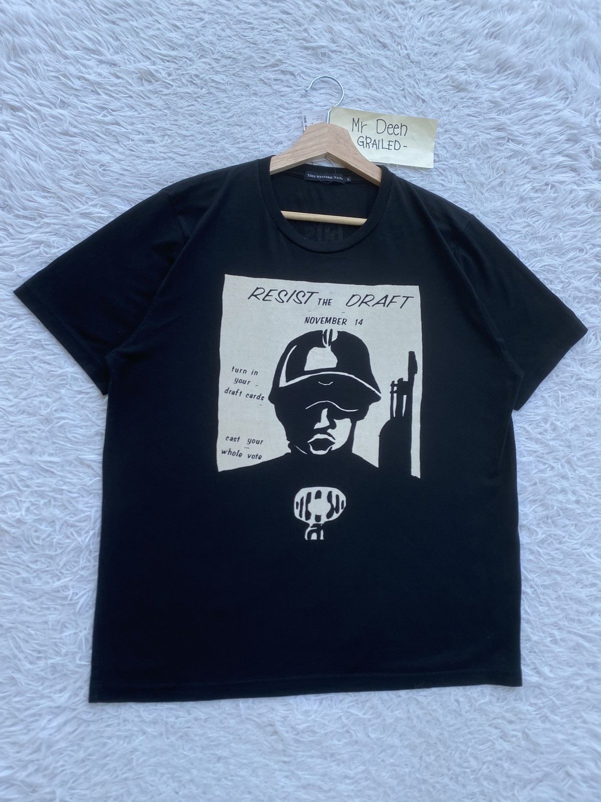 Hysteric Glamour Rare The Hysteric XXX Japanese Brand Tshirt Size US L / EU 52-54 / 3 - 3 Thumbnail