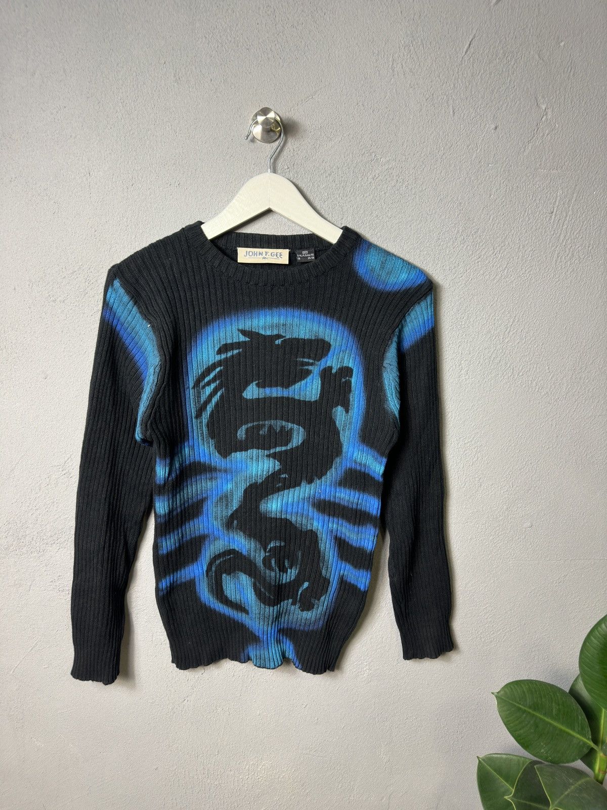 Japanese Brand 90s John F. Gee Drago Print Size US M / EU 48-50 / 2 - 1 Thumbnail