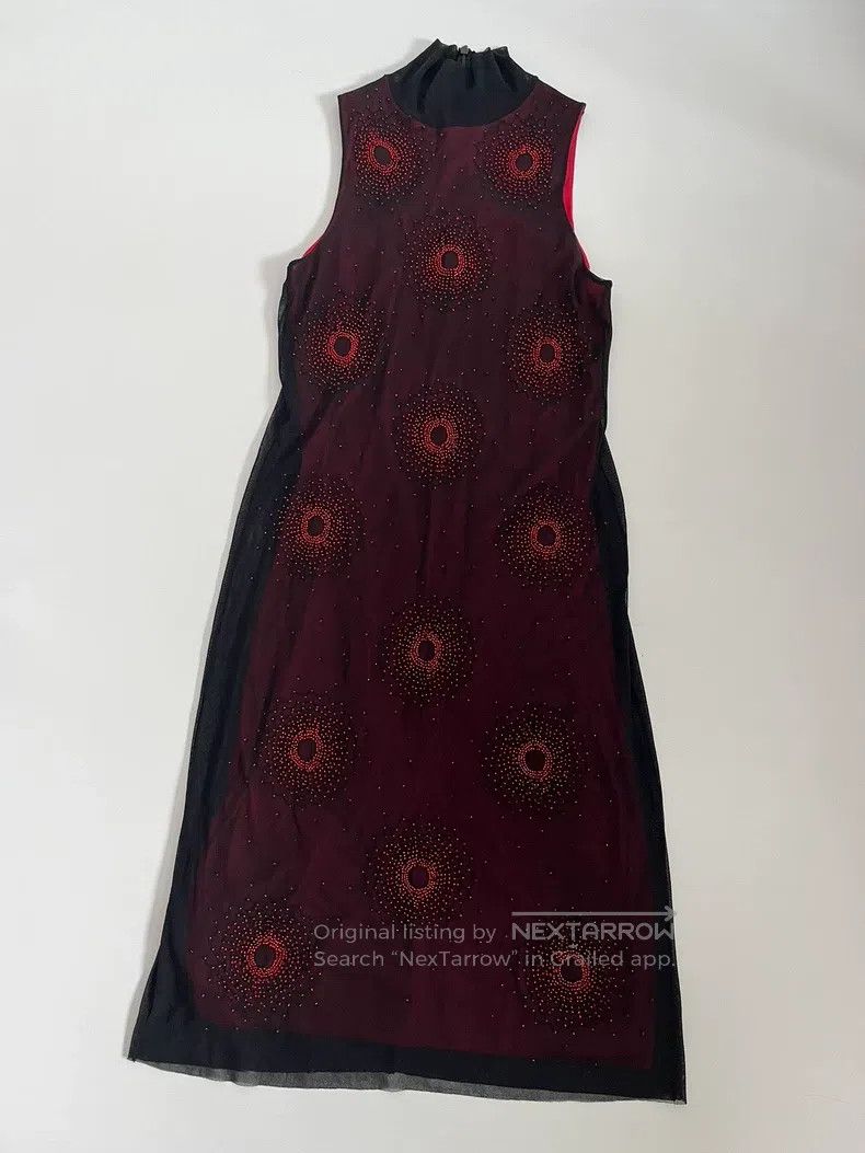 Vivienne Tam Vivienne Tam Beaded Mesh Dress Size XS / US 0-2 / IT 36-38 - 2 Thumbnail
