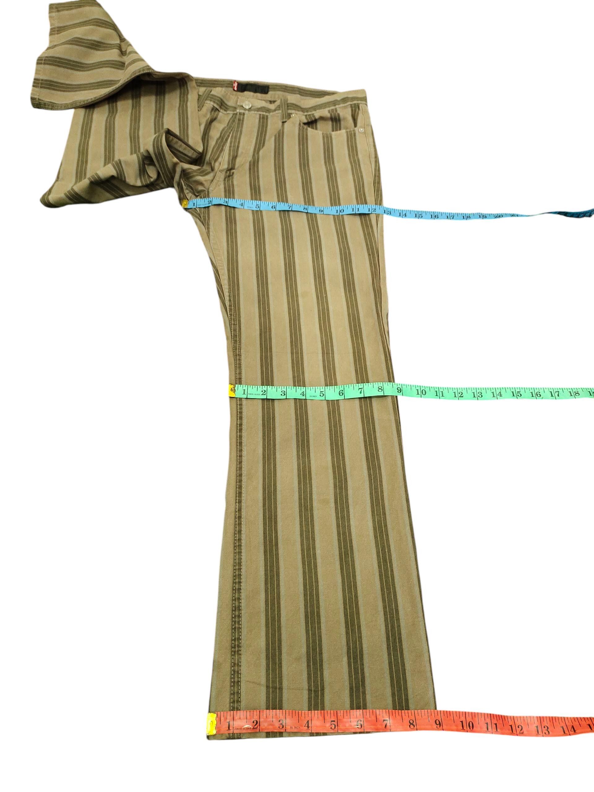 Comme des Garcons × Undercover Vintage Levis Red Tab Border Stripe Pants Size US 34 / EU 50 - 9 Thumbnail