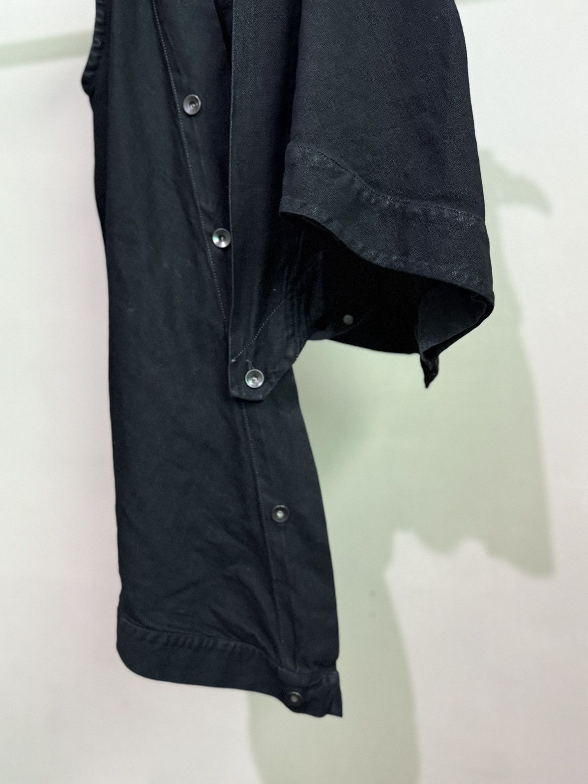 Rick Owens Rick Owens Black Denim Vest Size US S / EU 44-46 / 1 - 6 Thumbnail