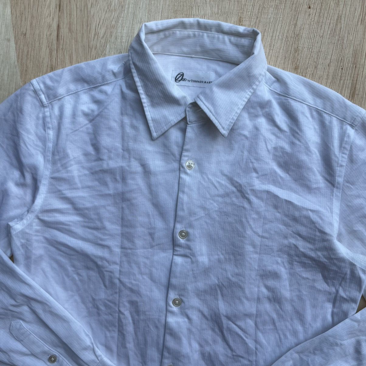 Tornado Mart ZERO by TORNADO MART BLANK LONG SLEEVE SHIRT Size US M / EU 48-50 / 2 - 2 Thumbnail