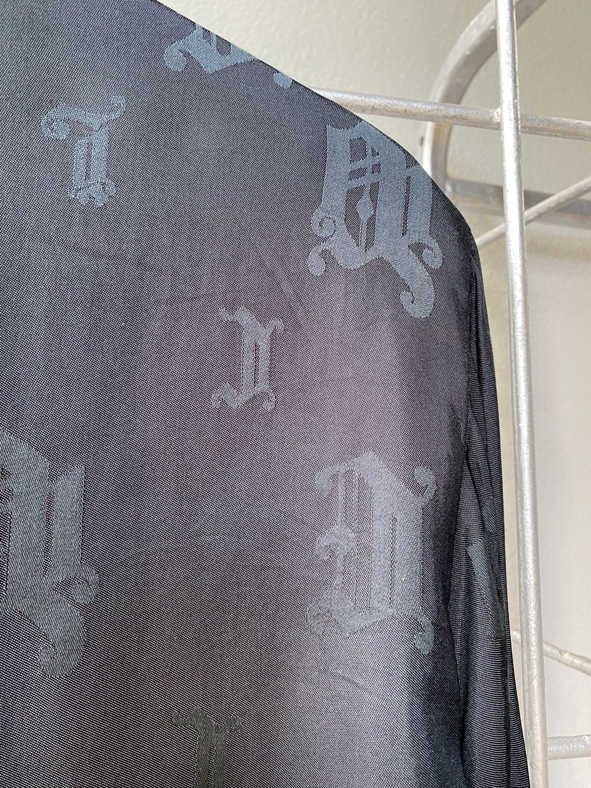 Versace VERSACE CLASSIC Rayon Black Shirt Size M / US 6-8 / IT 42-44 - 10 Thumbnail