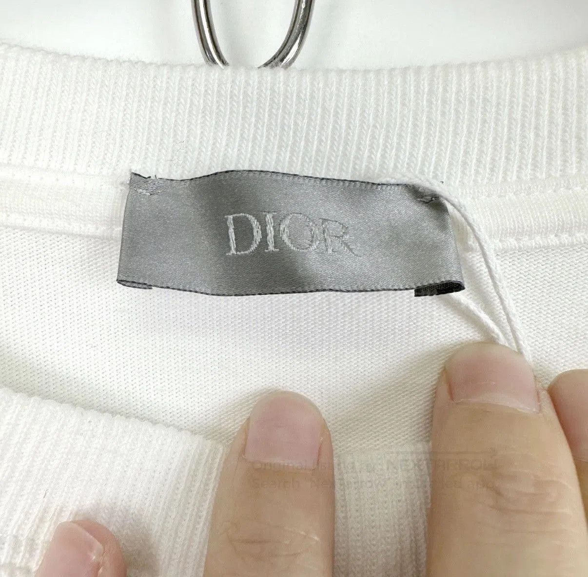 Dior White Short Sleeve Graphic Tee. Size US M / EU 48-50 / 2 - 4 Thumbnail