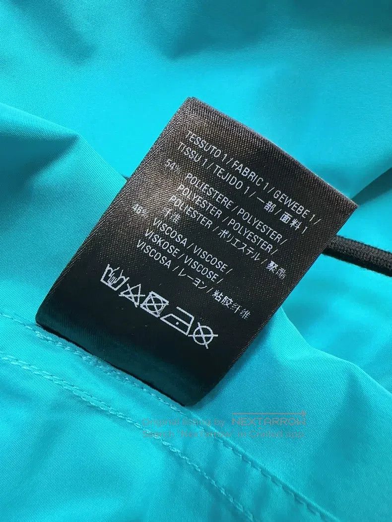Balenciaga Balenciaga Windbreaker Jacket, Peacock Green Size XXS / US 00 / IT 34 - 6 Thumbnail
