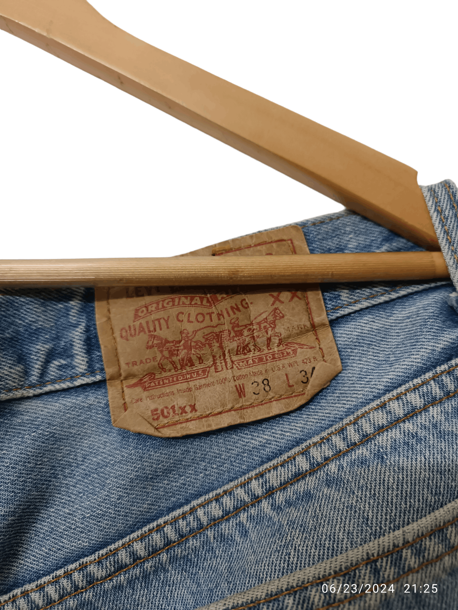 Levi's Vintage Clothing Vintage Levis 501xx Size US 36 / EU 52 - 5 Thumbnail