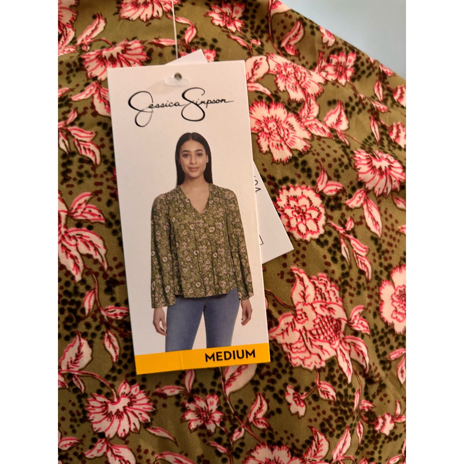 Jessica Simpson Jessica Simpson Leslie Boho with Botanical Dots Size M, NWT Size M / US 6-8 / IT 42-44 - 2 Thumbnail