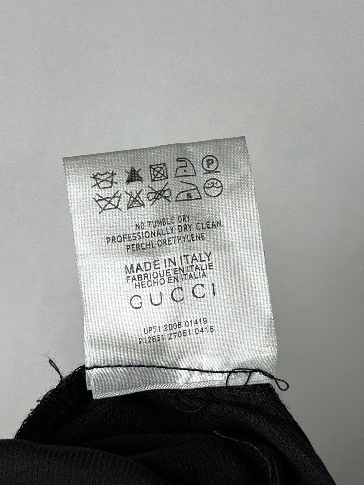 Gucci Twill Military Slim fit Pants Size 28" / US 6 / IT 42 - 15 Thumbnail