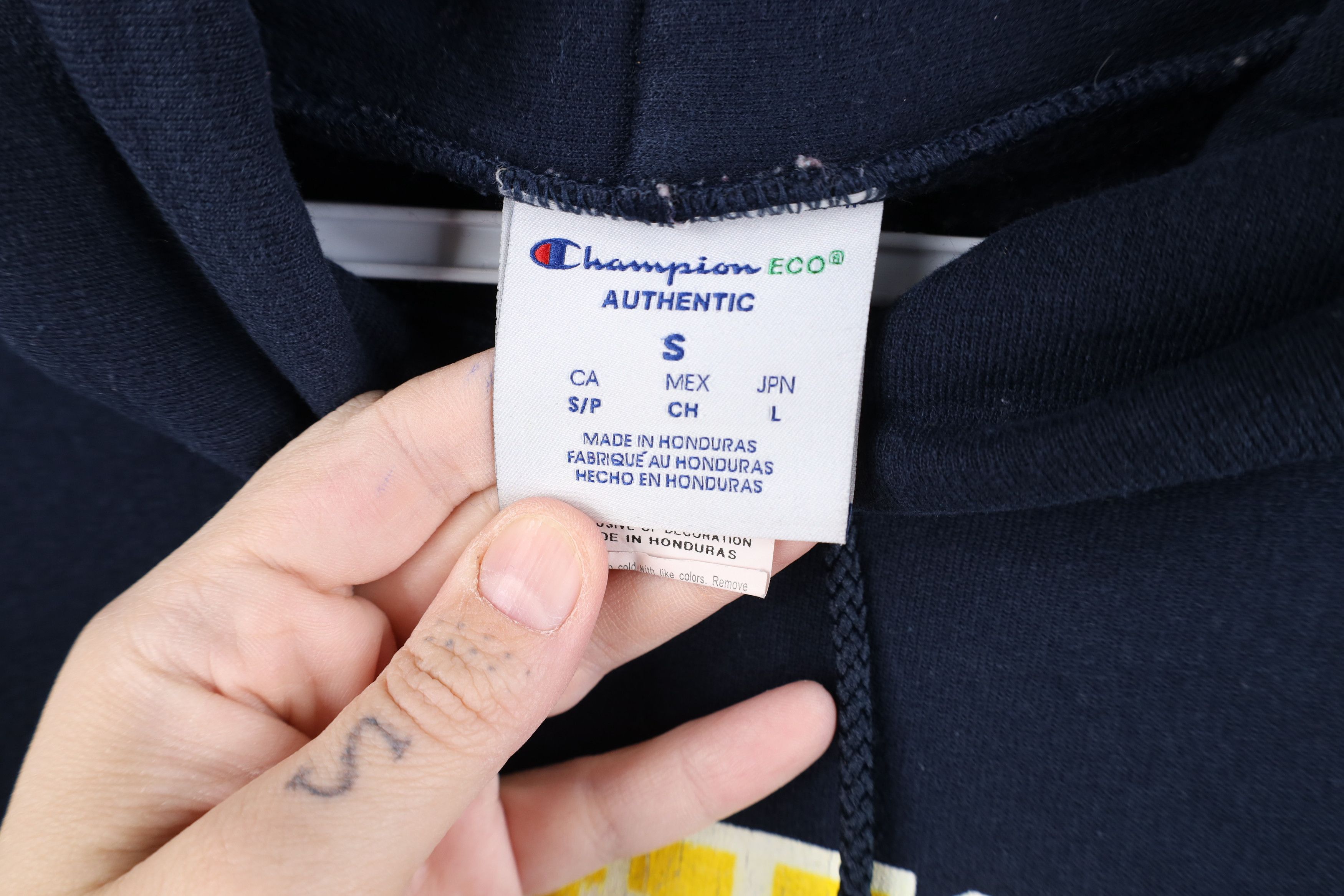 Champion Vintage Champion University of Michigan Hoodie Sweatshirt Size US S / EU 44-46 / 1 - 8 Thumbnail
