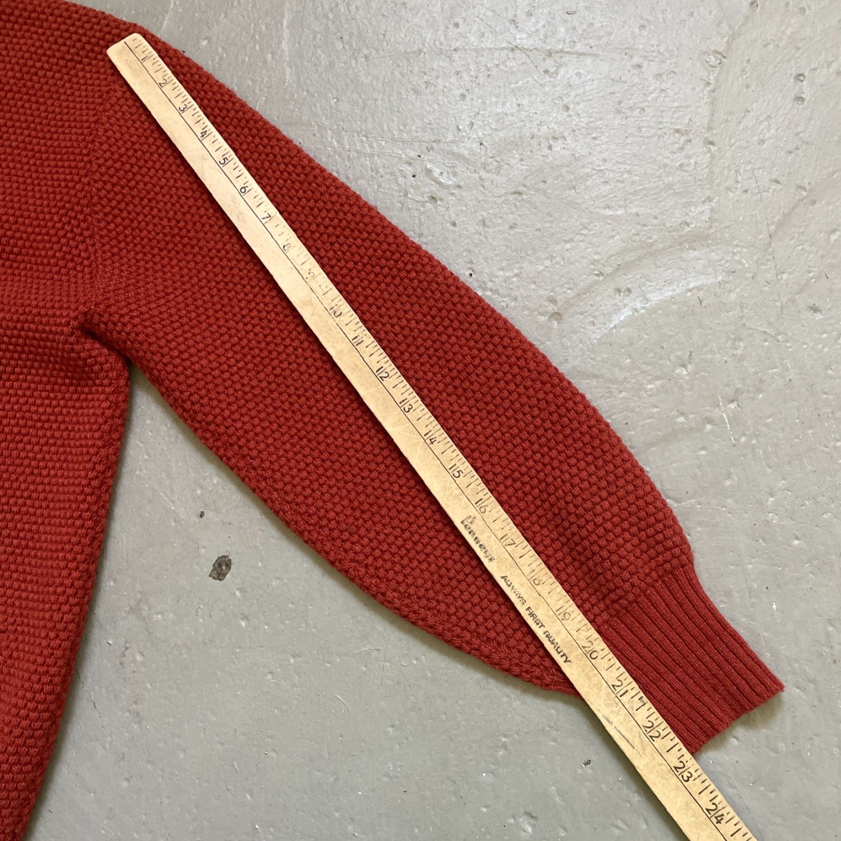 Vintage VINTAGE Rob Scot Cardigan Sweater Knit 60s 70s Rockabilly Mod S Unisex Adults Small Size US S / EU 44-46 / 1 - 6 Thumbnail