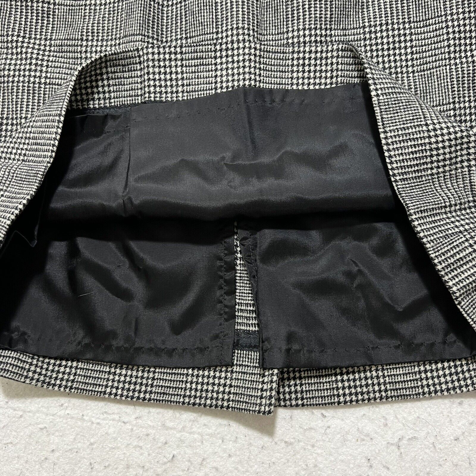 Pendleton Pendleton Woolen Mills Houndstooth Blazer A-Line Skirt Set Size M / US 6-8 / IT 42-44 - 17 Thumbnail