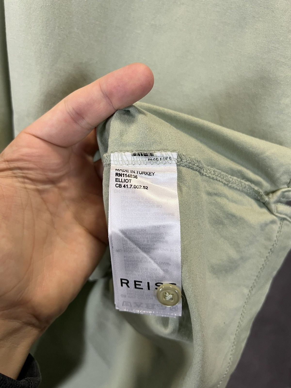 Reiss Reiss designer pocket polo tee Size US M / EU 48-50 / 2 - 4 Thumbnail