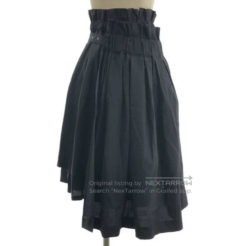 Comme des Garcons Comme Des Garcons size XS Black Retro Pleated Skirt Size 23" - 1 Thumbnail
