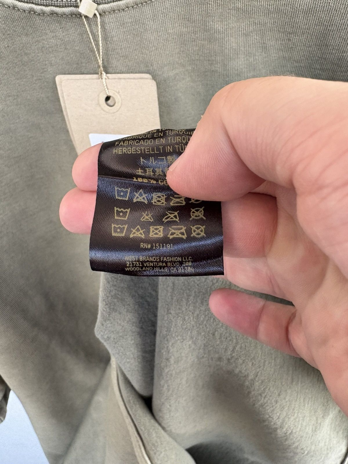 Yeezy Yeezy season basic tee oversize S Size US S / EU 44-46 / 1 - 7 Thumbnail