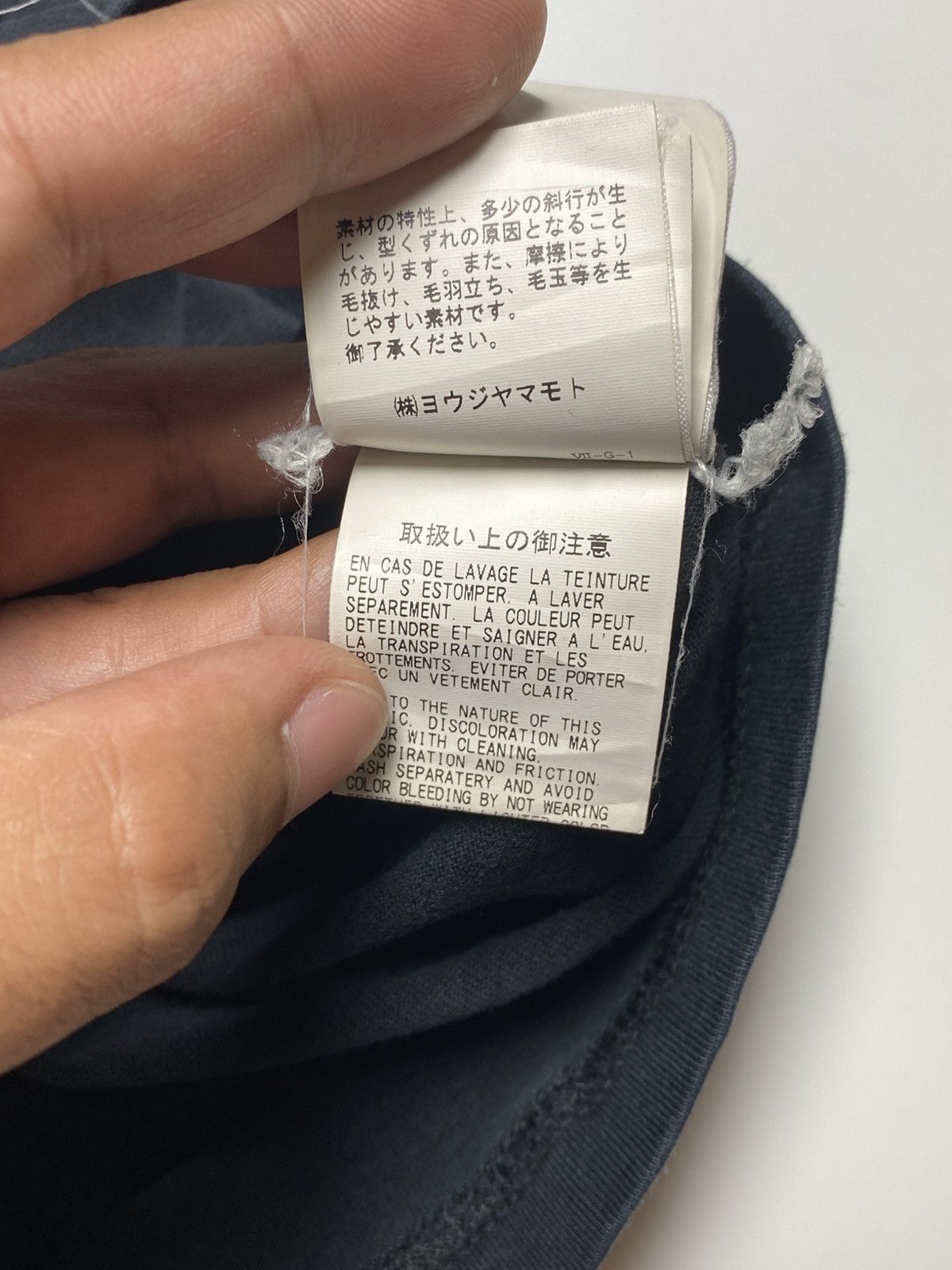 Yohji Yamamoto Yohji Yamamoto x New Era - Center Logo T-Shirt Size US XL / EU 56 / 4 - 18 Thumbnail