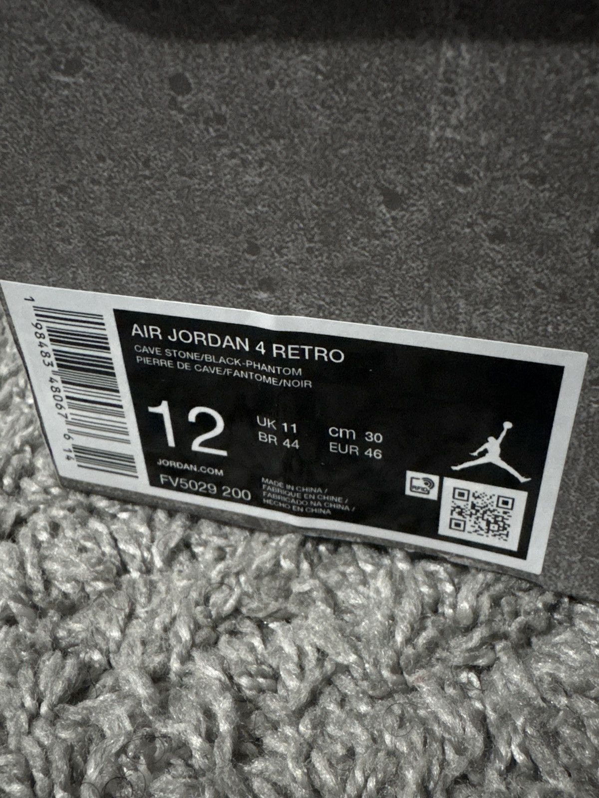 Jordan Brand Jordan Cave Stone 4s Size US 12 / EU 45 - 5 Thumbnail