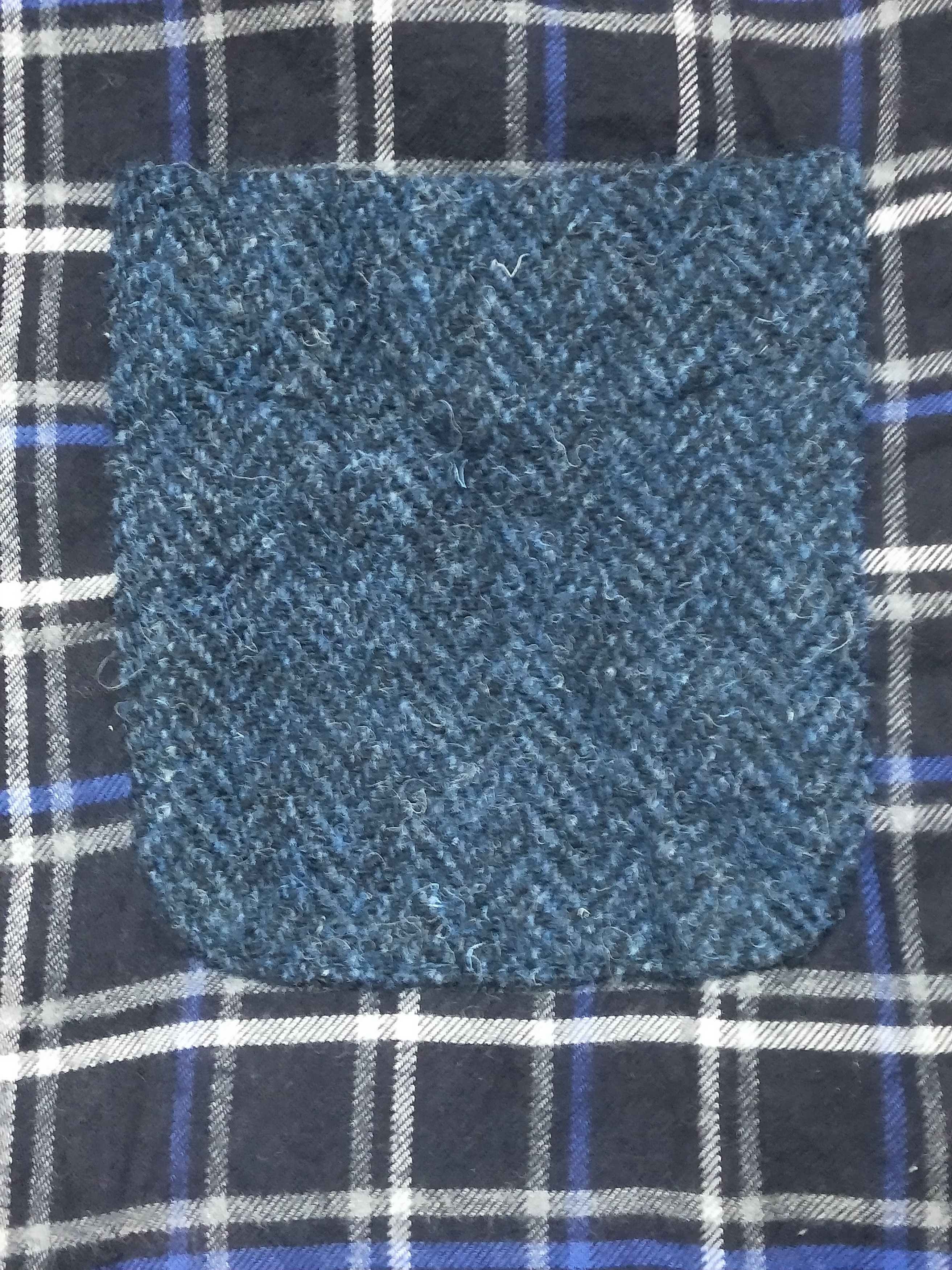 Japanese Brand Clossi X Harris Tweed Vintage Herringbone Flannel Size US L / EU 52-54 / 3 - 2 Thumbnail