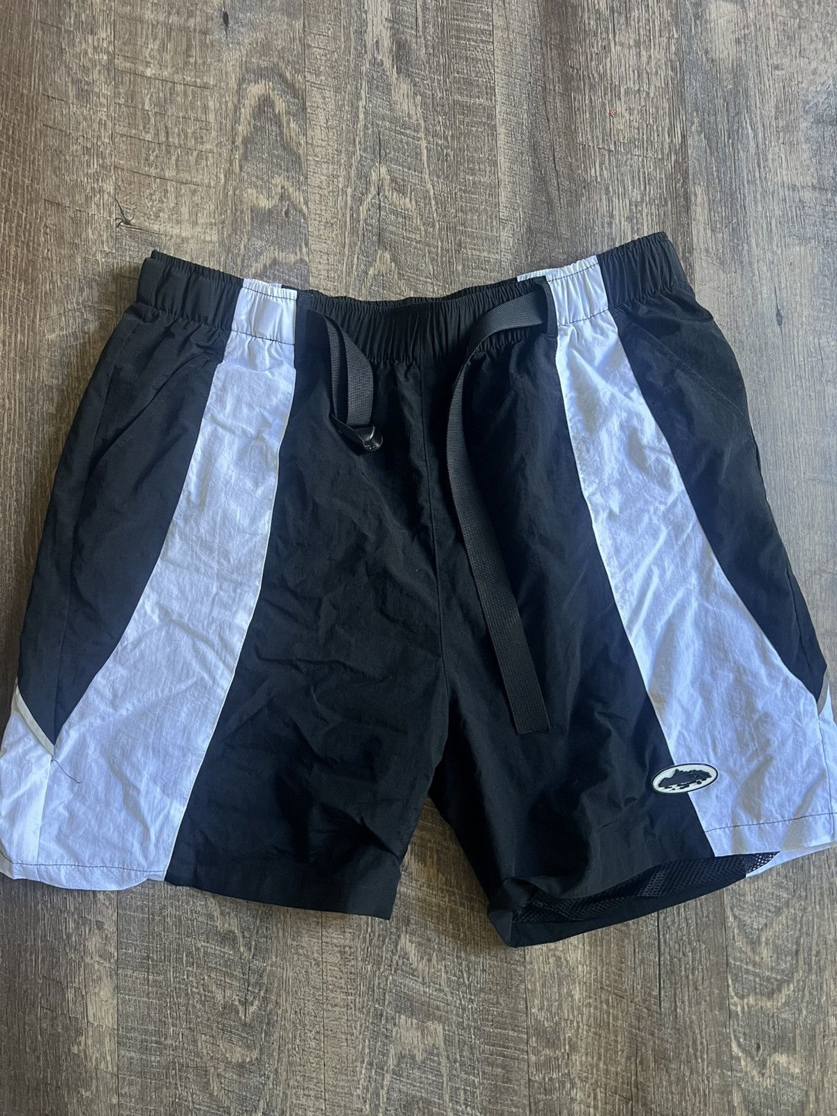 Corteiz Corteiz HMP Raw Hem shorts heather grey medium | Grailed