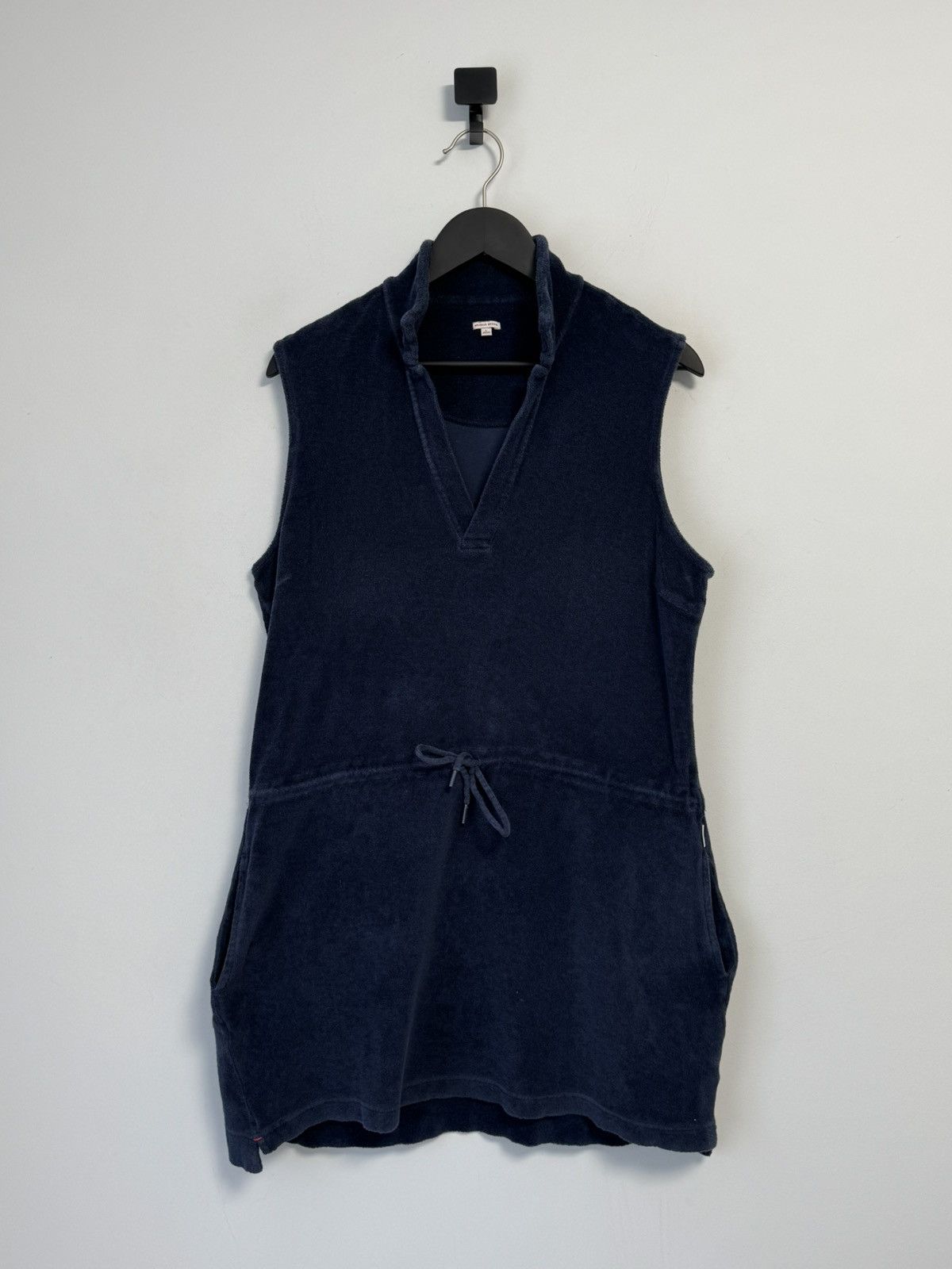 Other Orlebar Brown Cotton Terry Beach Dress Swim Cover Up Navy Size L / US 10 / IT 46 - 1 Thumbnail