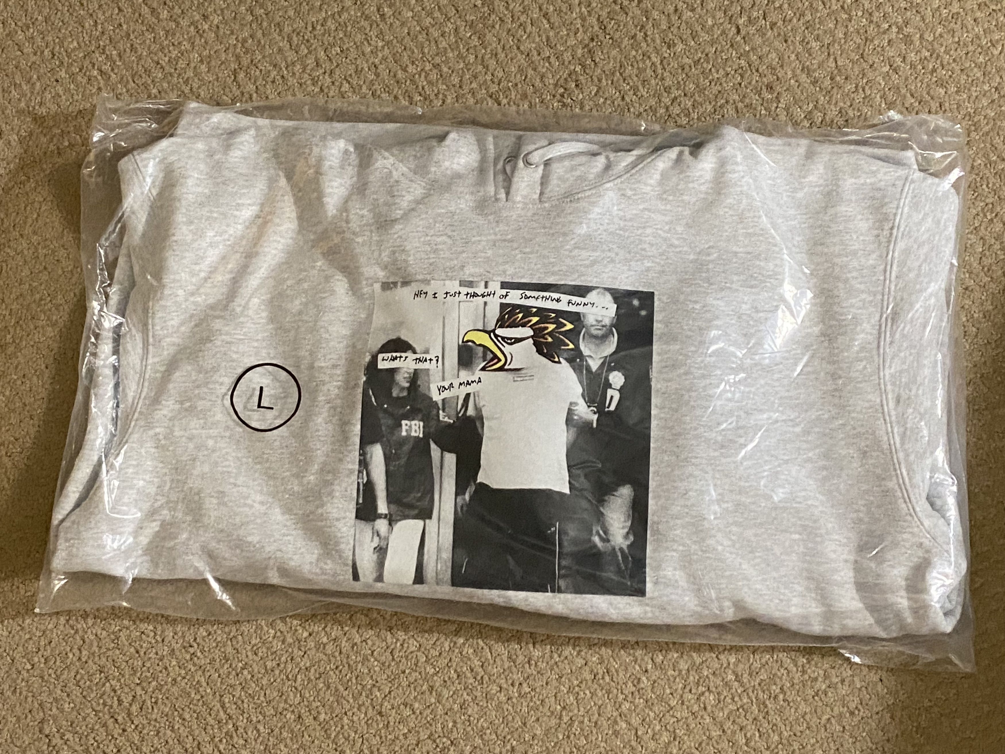 Supreme Supreme®/ANTIHERO® Hooded Sweatshirt Size US L / EU 52-54 / 3 - 1 Thumbnail