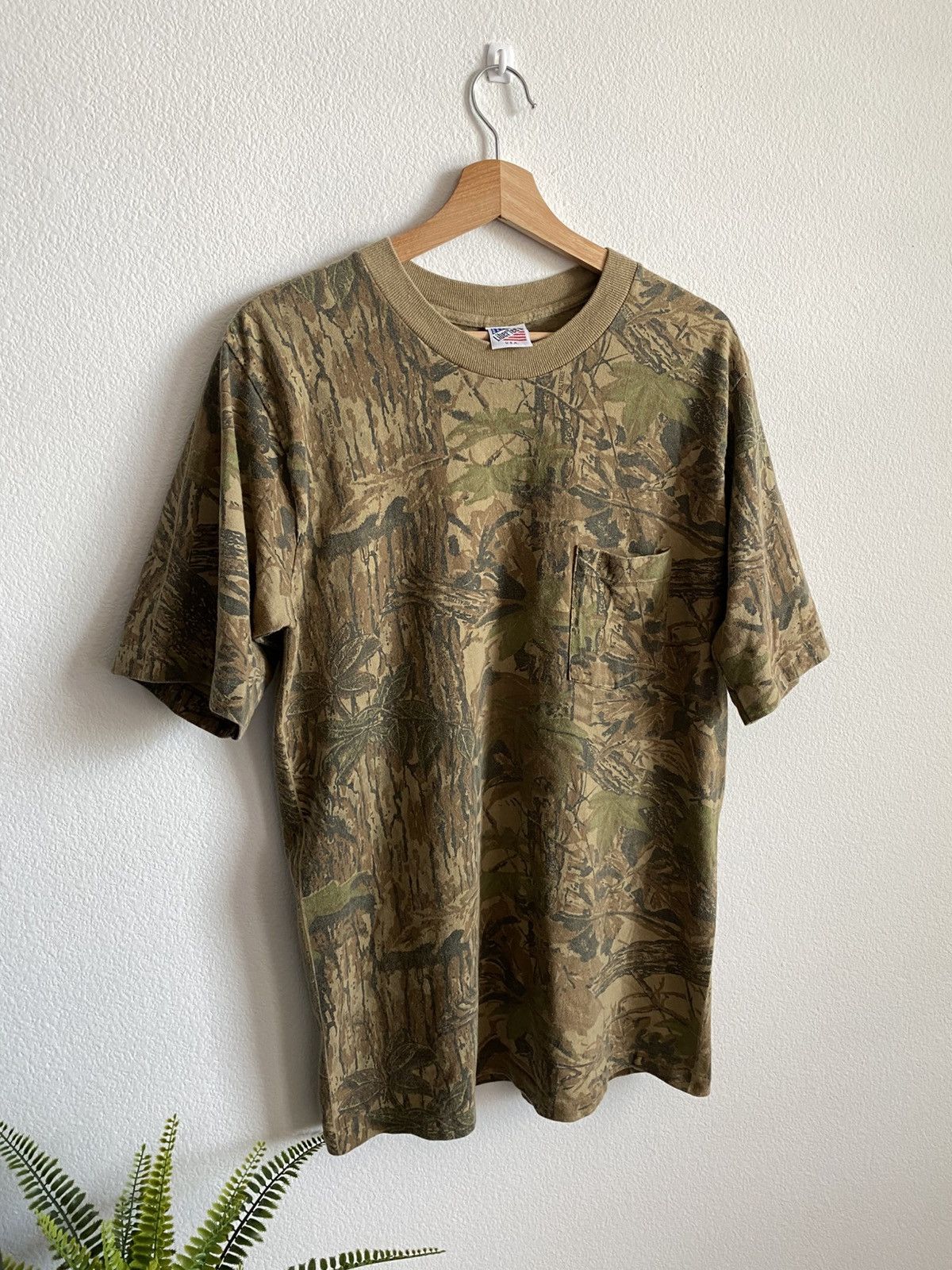 Realtree Vintage 90s Real Tree Camo Single Stitch Tee Size US M / EU 48-50 / 2 - 2 Thumbnail