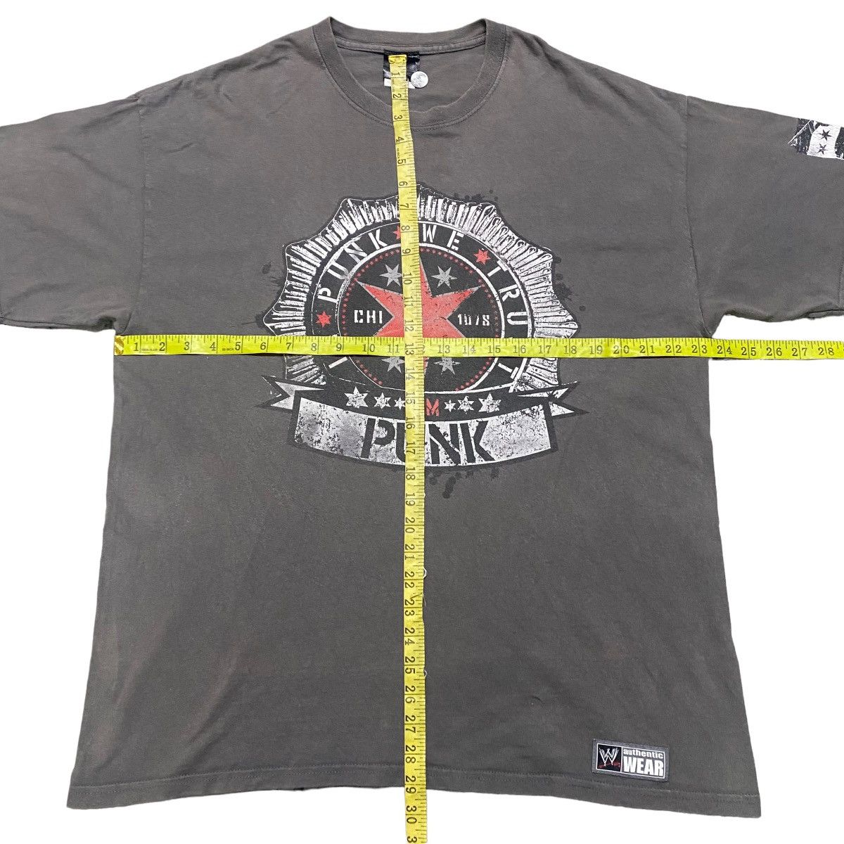 Vintage Vintage Y2K CM PUNK Best in the World Shirt Size US XL / EU 56 / 4 - 13 Thumbnail