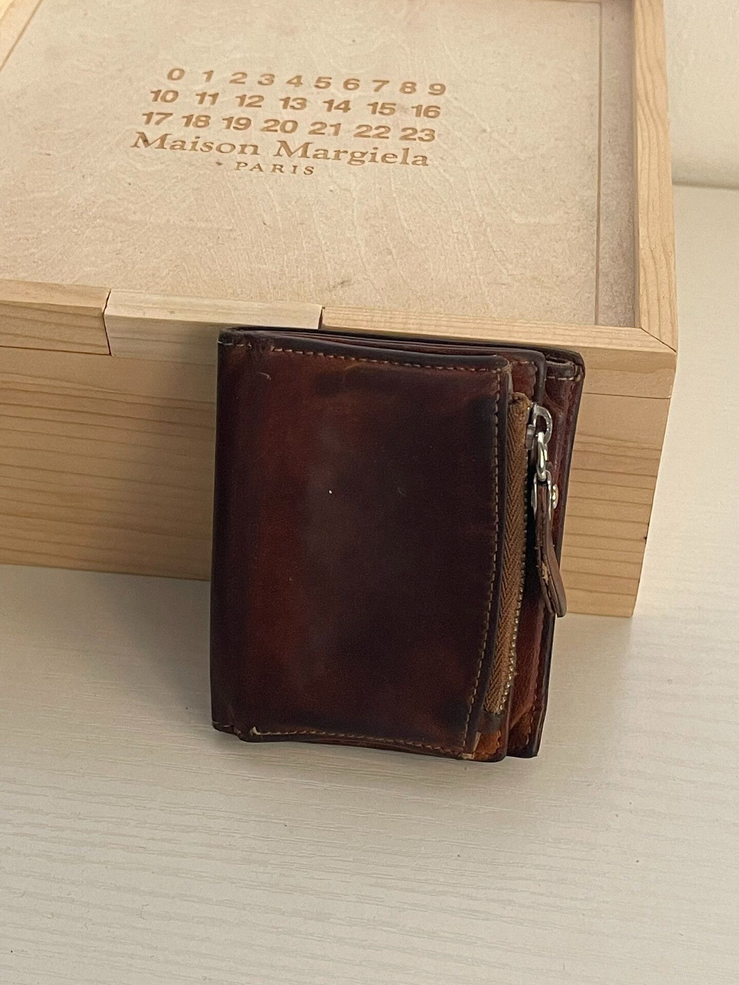 Maison Margiela Maison Martin Margiela Small Leather Wallet Size ONE SIZE - 1 Thumbnail