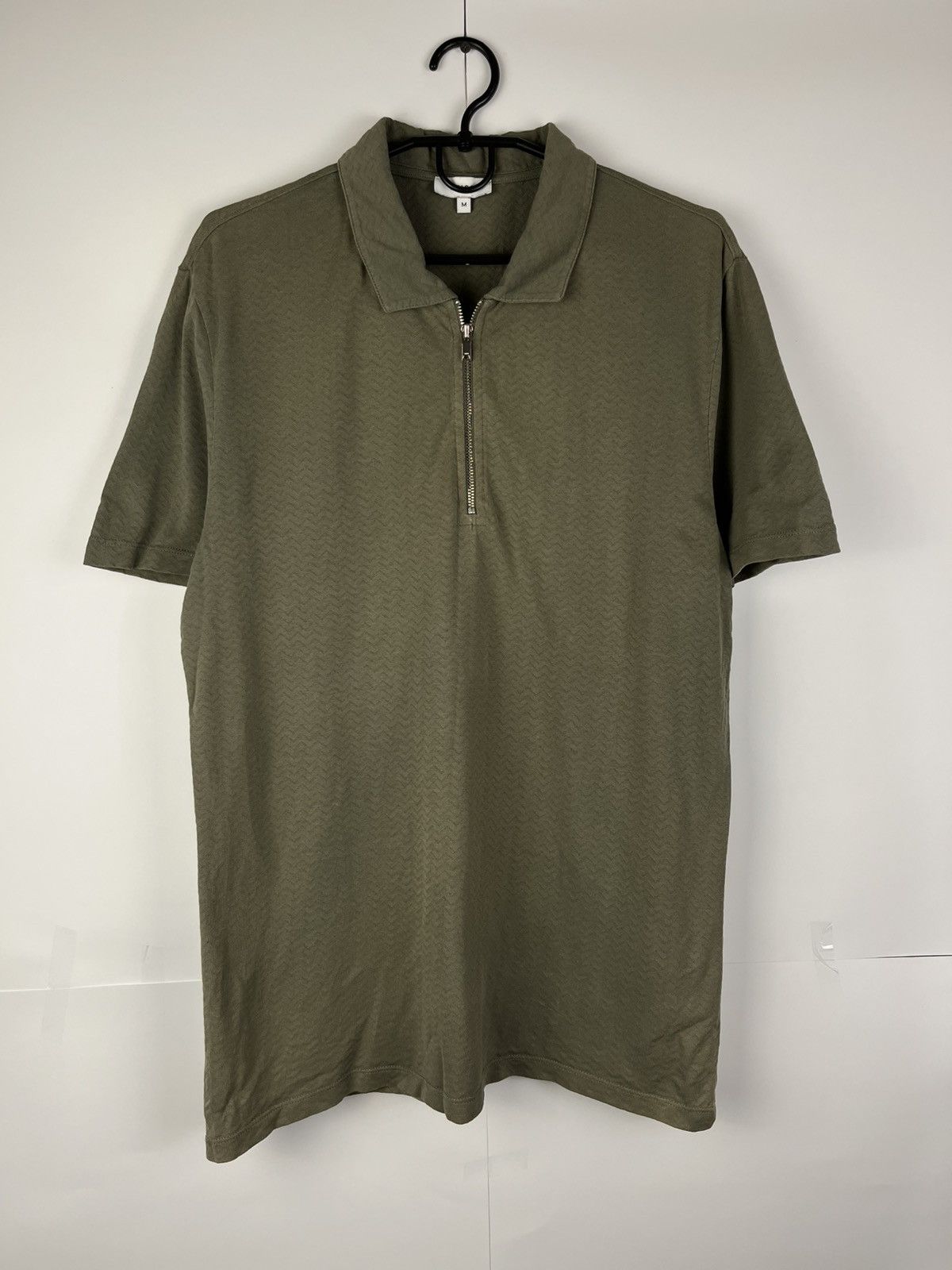 Reiss Reiss Jack Classic Style 1/4 Zip Cotton Polo Size US M / EU 48-50 / 2 - 1 Thumbnail