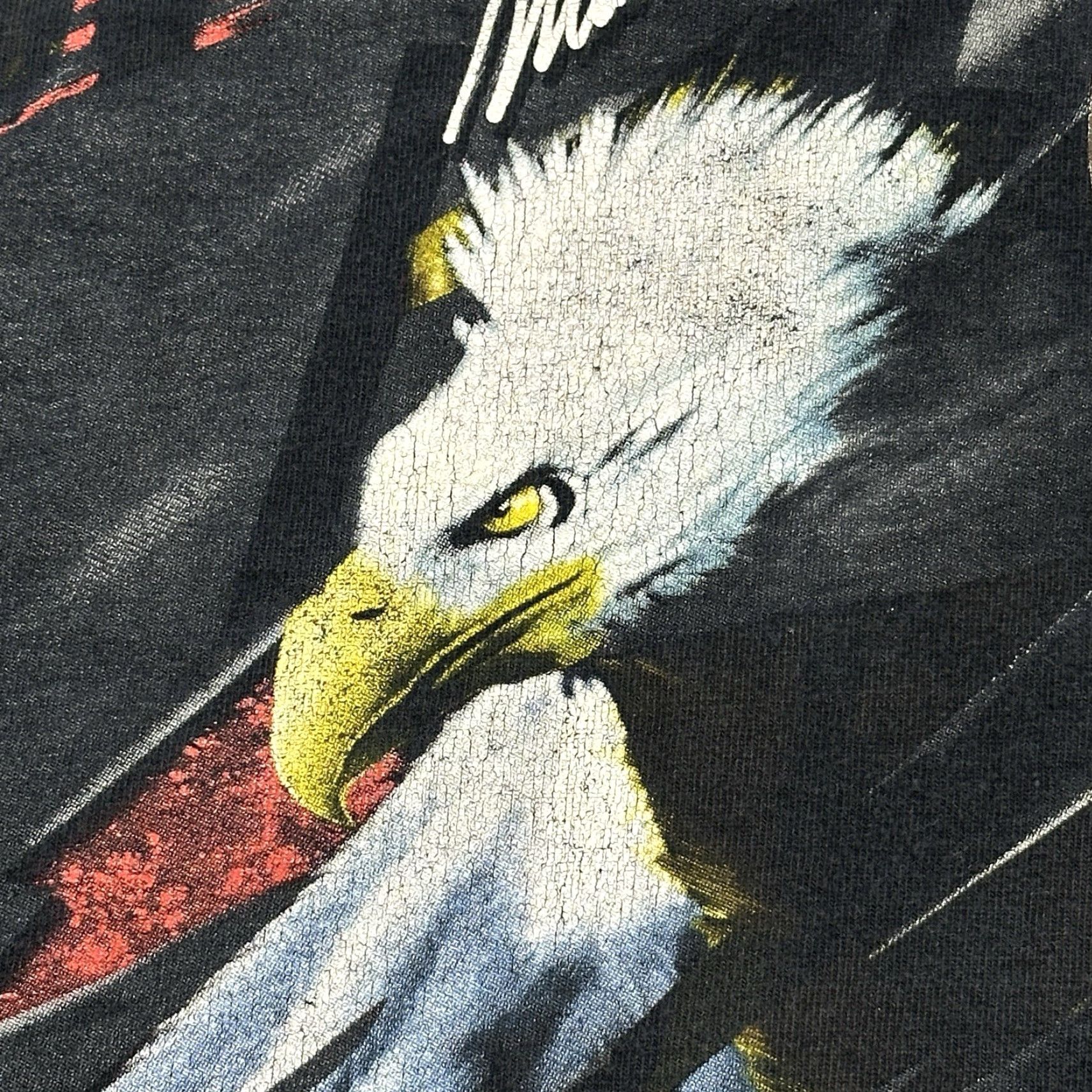 Fruit Of The Loom VINTAGE NASCAR Shirt Mens Medium American Heroes Memorial Day 2007 Mark Martin Size US M / EU 48-50 / 2 - 4 Thumbnail