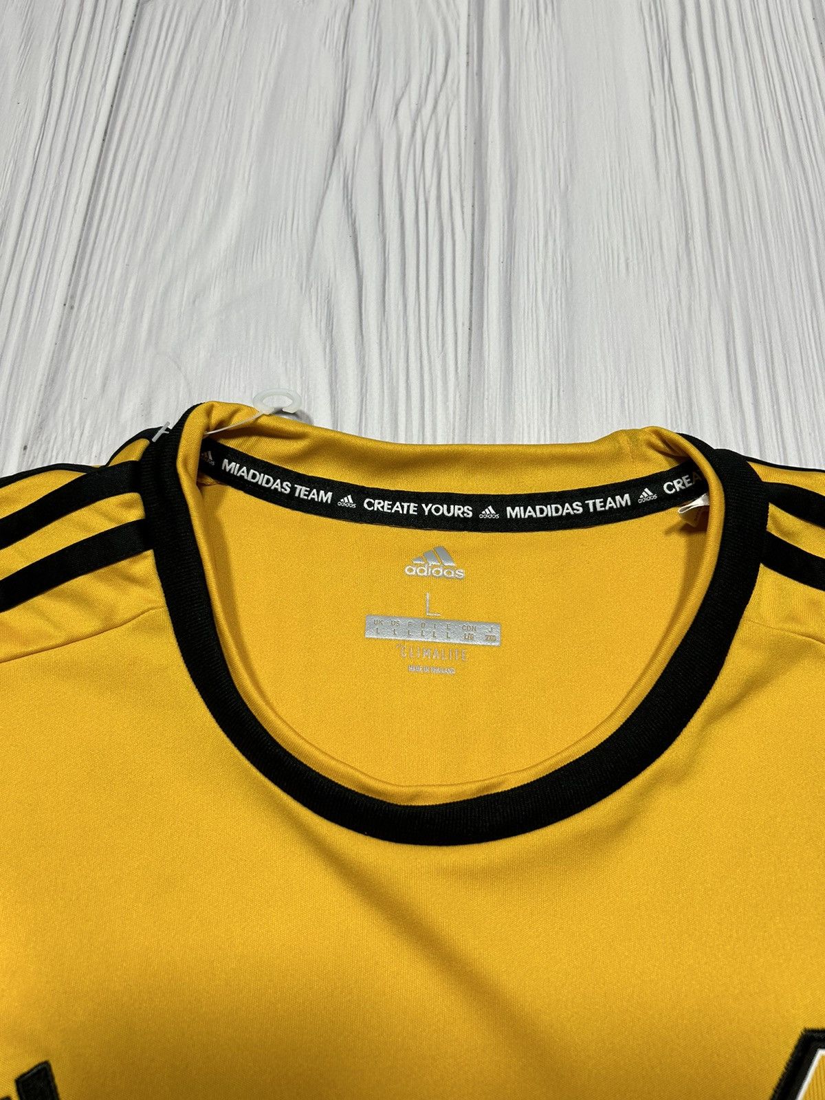 Adidas Wolverhampton 2018/19 Adidas Soccer Jersey Size L Size US L / EU 52-54 / 3 - 11 Thumbnail
