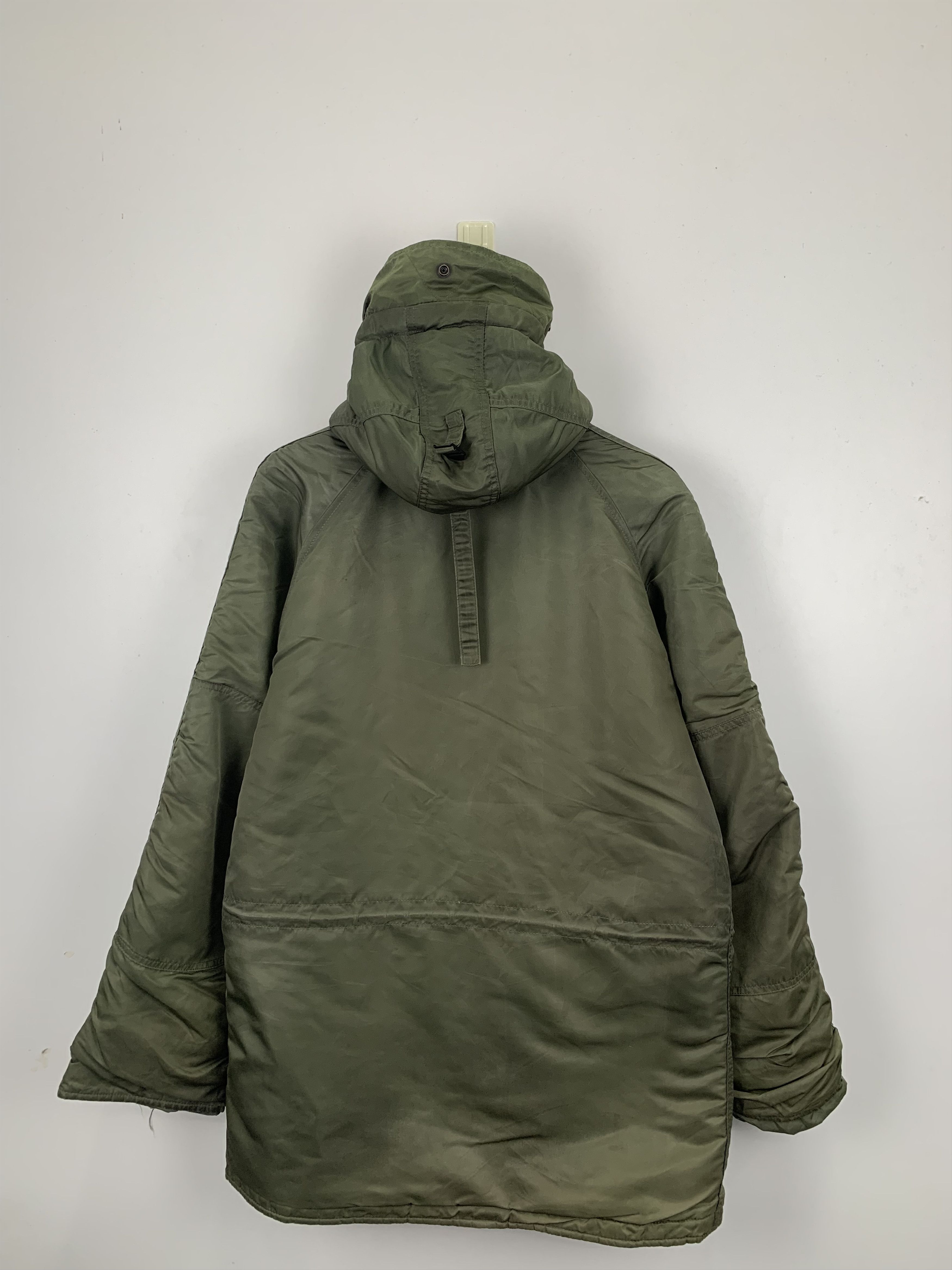 Alpha Industries Vintage Alpha Industries Hoodie Sherpa Bomber Jacket J0950 Size US L / EU 52-54 / 3 - 3 Thumbnail