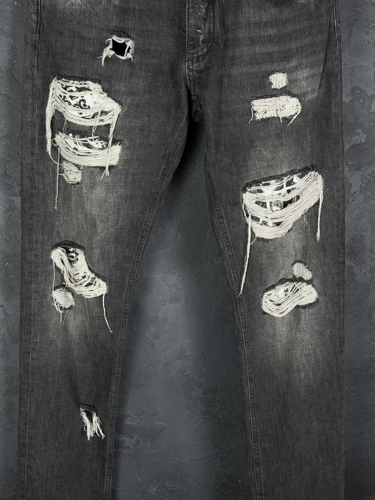 Dolce & Gabbana Dolce Gabbana Ripped Denim Jeans Size US 34 / EU 50 - 3 Thumbnail