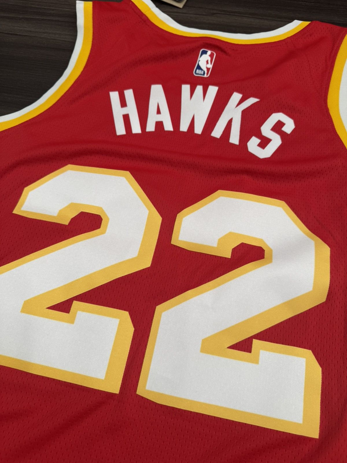 Nike Atlanta Hawks #22 NBA Swingman Icon Edition Dri-Fit Jersey Size US L / EU 52-54 / 3 - 9 Thumbnail