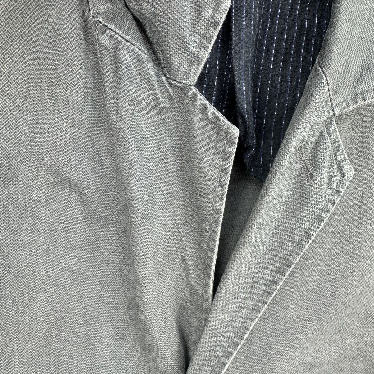 Japanese Brand Vintage 90's First Down Cotton Canvas Jacket Size US L / EU 52-54 / 3 - 9 Thumbnail