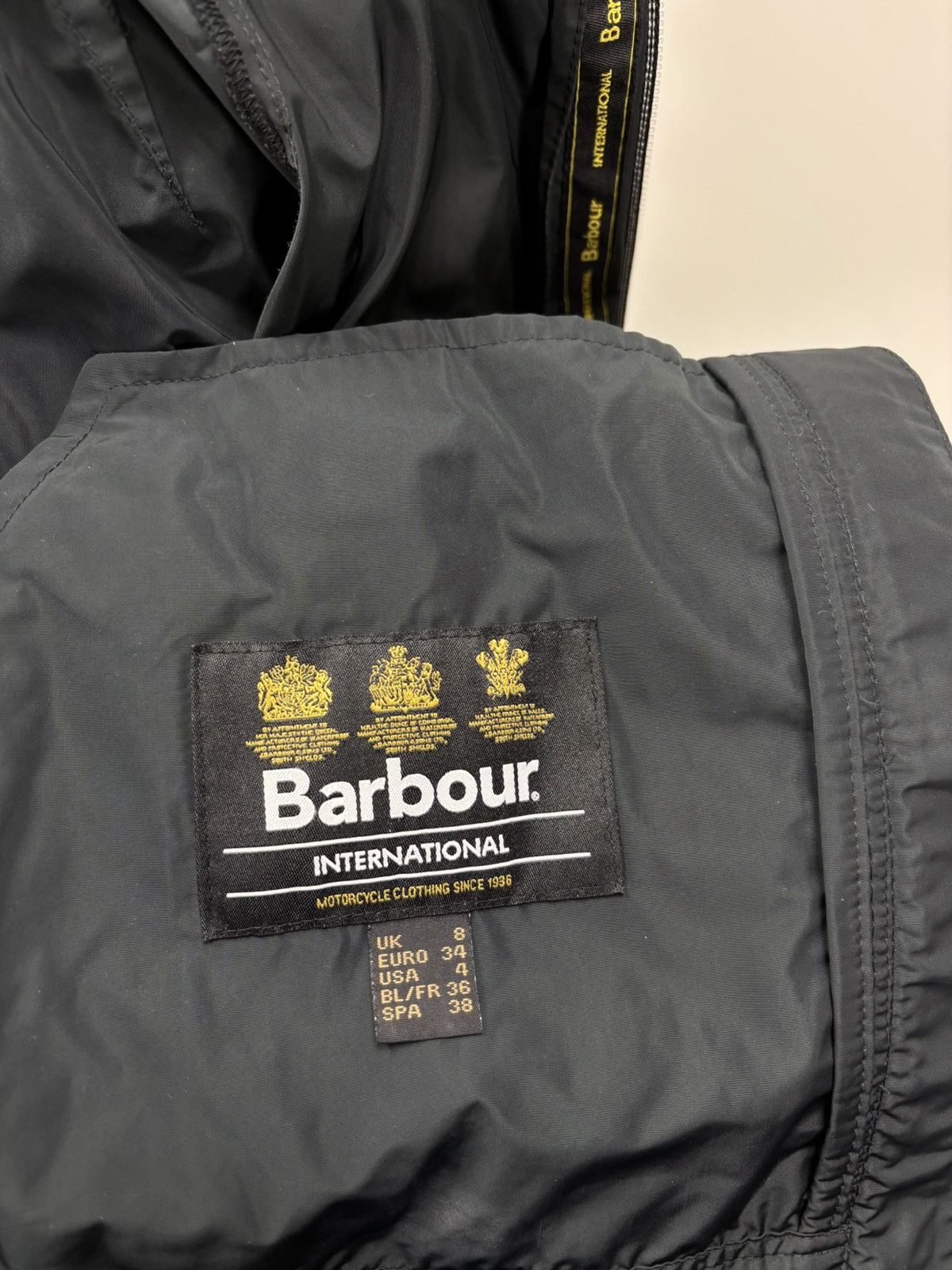 Barbour Womens jacket Barbour International Sugo Showerproof Size 4 Size XS / US 0-2 / IT 36-38 - 10 Thumbnail