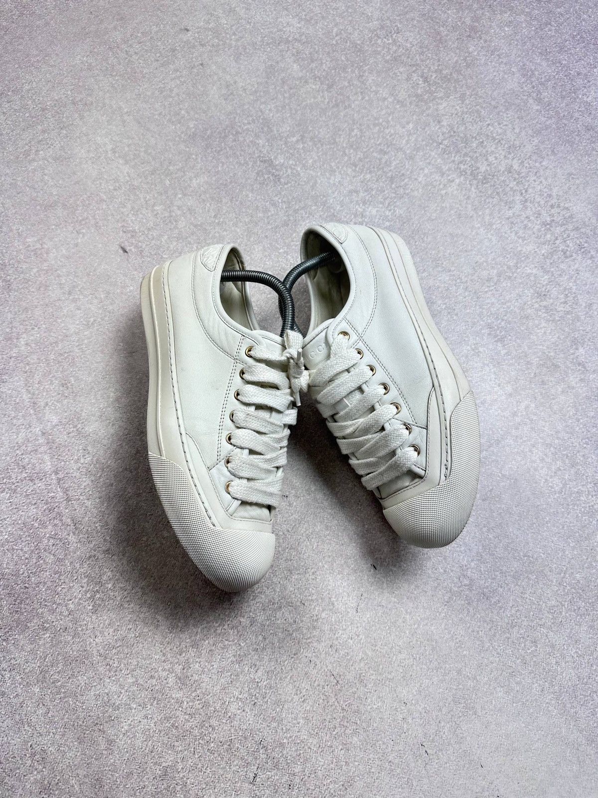 Gucci Vintage Gucci White Sneakers US 7.5 Size US 7.5 / EU 40-41 - 3 Thumbnail