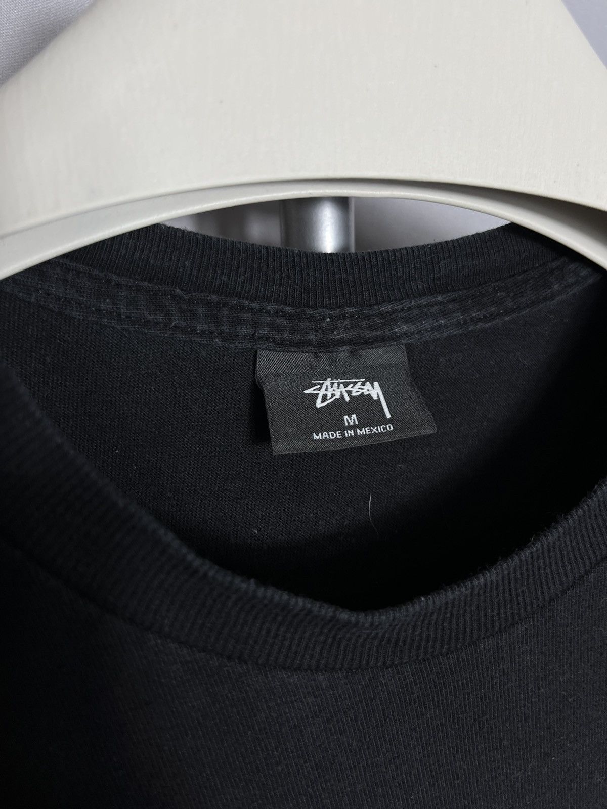 Stussy Stussy International t-shirt mens black cotton short sleeve Size US M / EU 48-50 / 2 - 3 Thumbnail