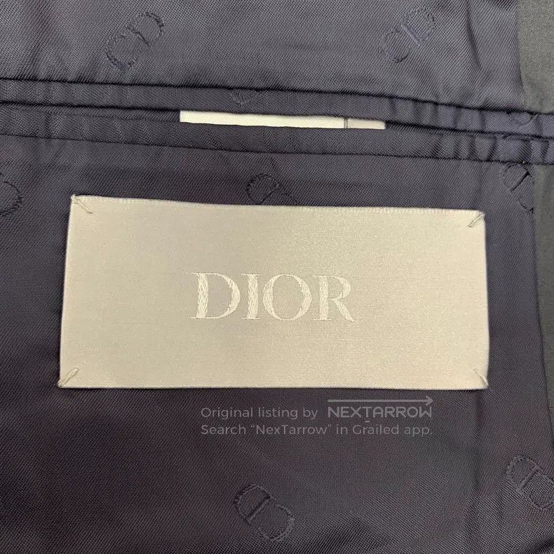 Dior Dior 22 blue and black cotton lapel single-breasted long-s Size US S / EU 44-46 / 1 - 6 Thumbnail