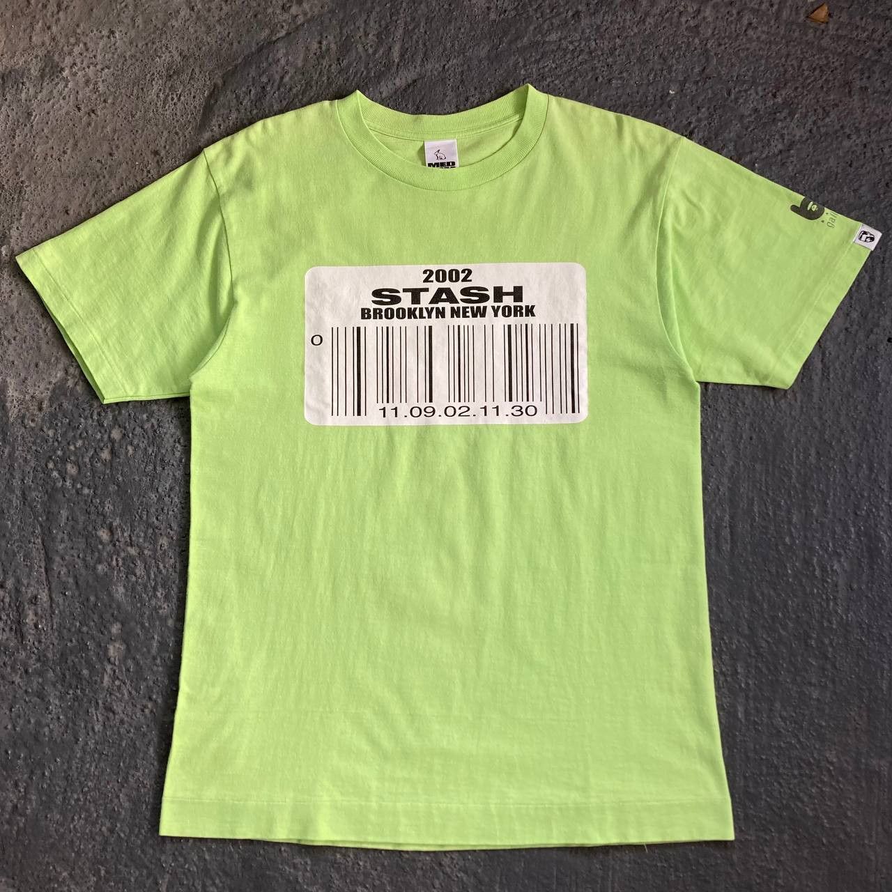 90s A BATHING APE® × STASH Print T-shirt 90s A BATHING APE® × STASH Print T-shirt