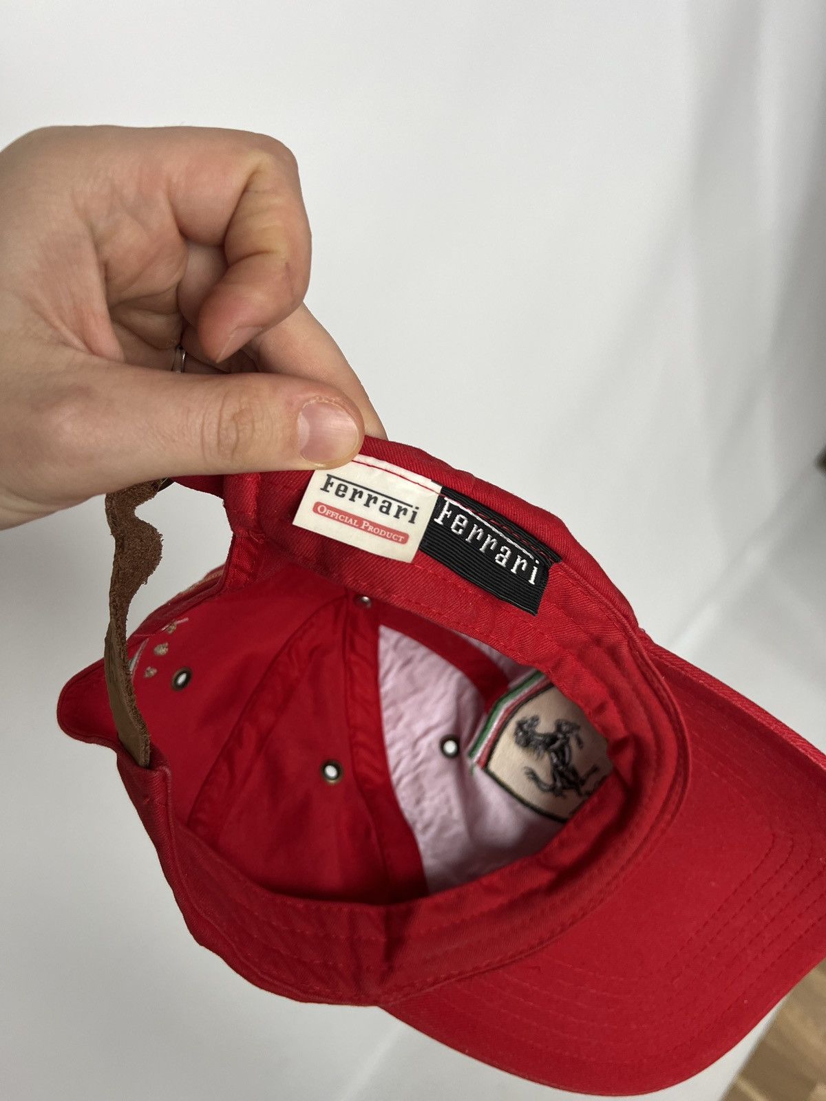 Ferrari Vintage Ferrari F1 Red Cap One Size Size ONE SIZE - 7 Thumbnail