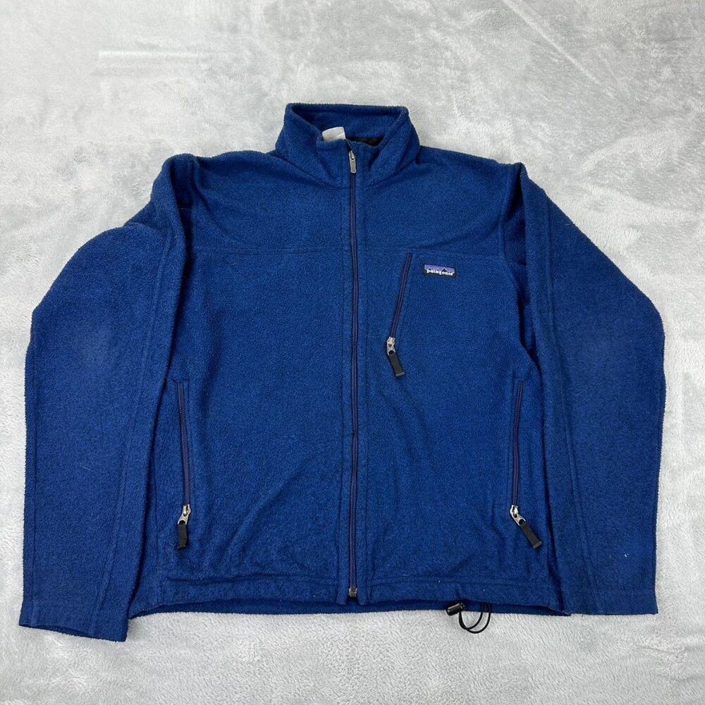 Patagonia Patagonia Synchilla Fleece Blue Jacket Men's Size M 25095 Size US M / EU 48-50 / 2 - 1 Thumbnail