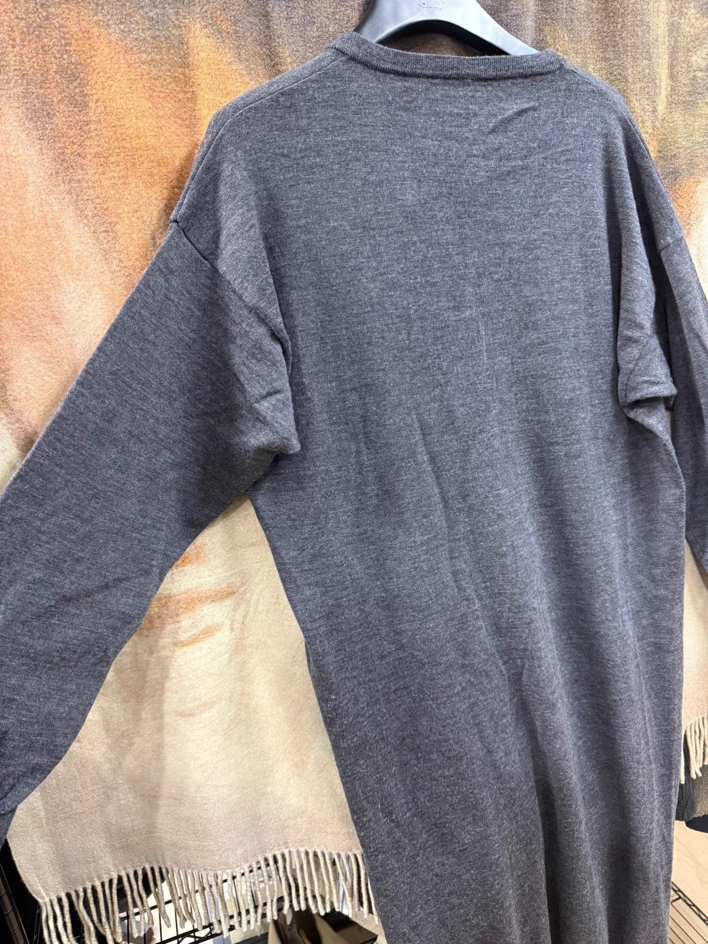 Maison Margiela Maison Margiela 4-Stitch Wool Knit Dress L - Unique Tag Size L / US 10 / IT 46 - 6 Thumbnail