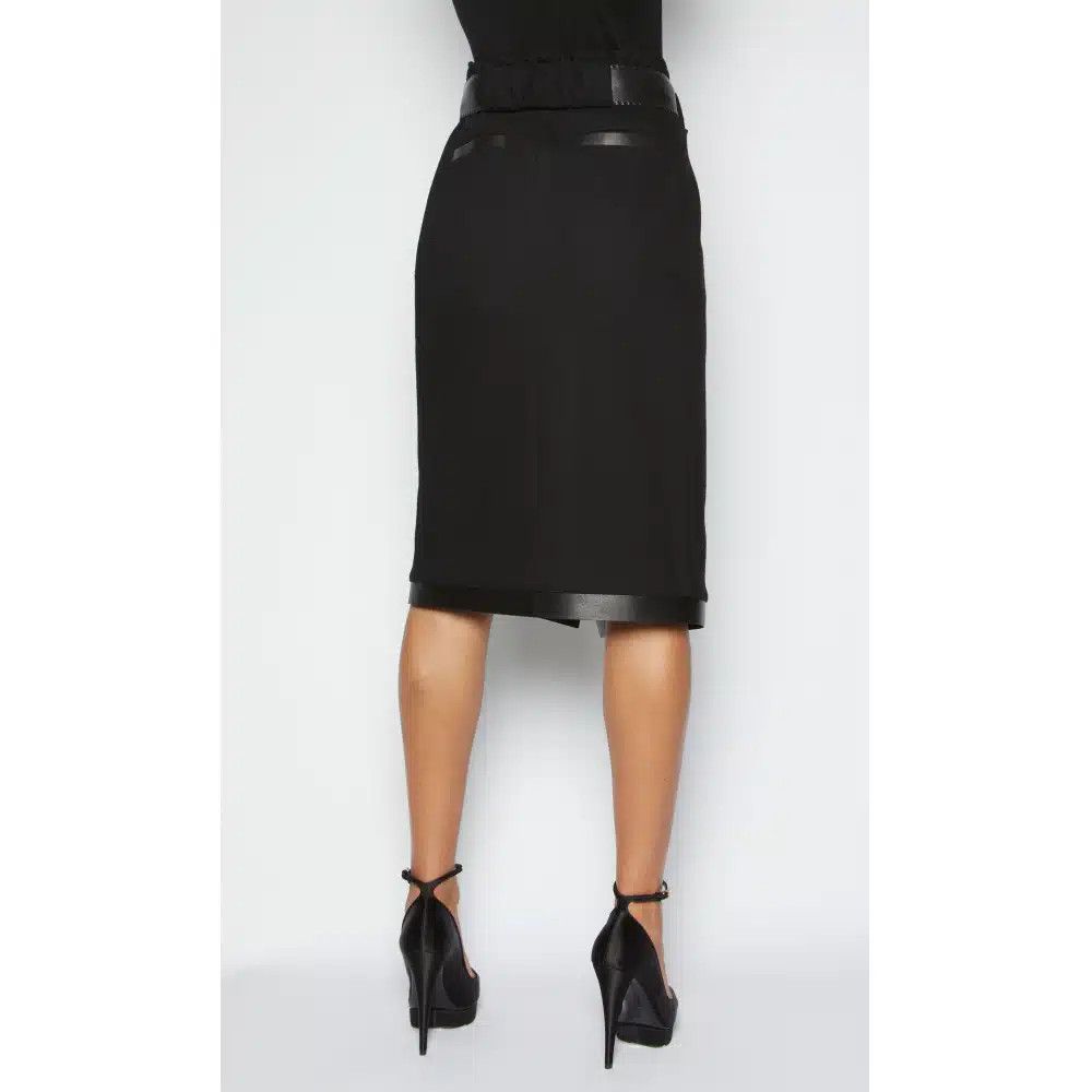 Tom Ford o1sndg0825 GCJ265 Pencil Skirt in Black Size 25" / US 0 / IT 36 - 3 Thumbnail