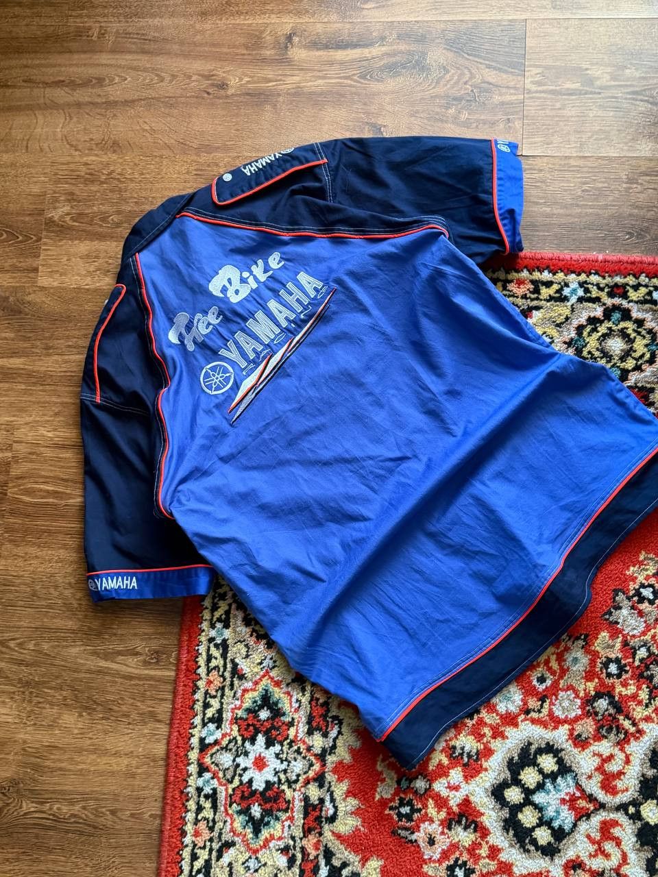 Yamaha Vintage 00's Yamaha Free Bike T-Shirt Y2K Size US S / EU 44-46 / 1 - 10 Thumbnail