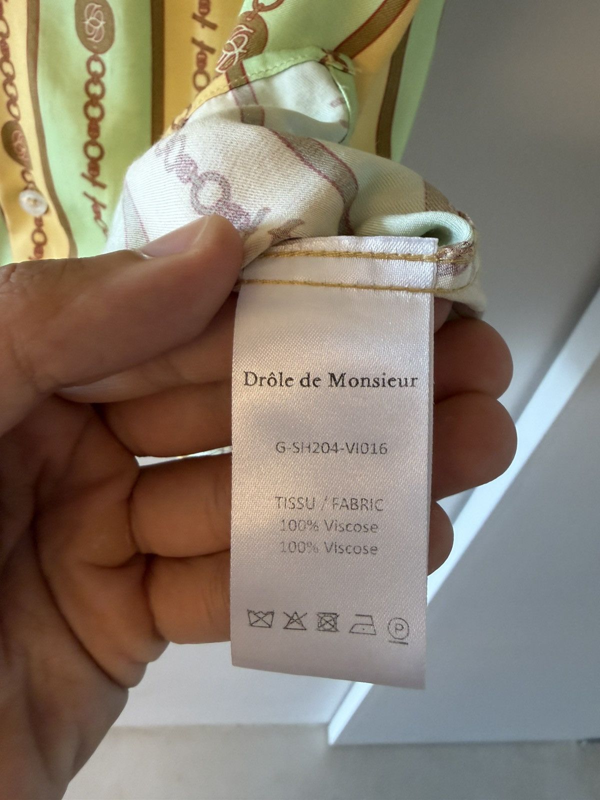 Drole De Monsieur DRÔLE DE MONSIEUR - JEWEL SHIRT Size US M / EU 48-50 / 2 - 7 Thumbnail