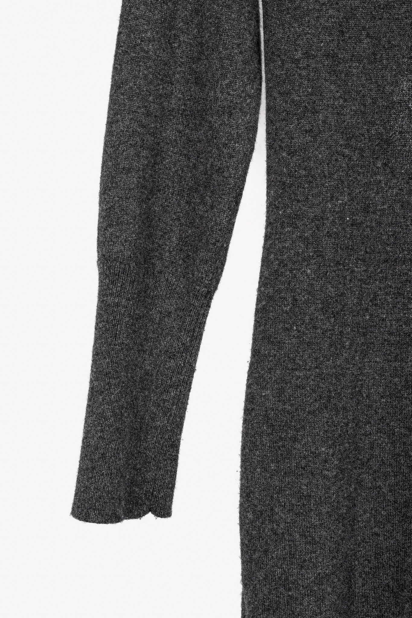 Brunello Cucinelli Brunello Cucinelli Grey Cashmere Buttoned V-Neck Cardigan Size S / US 4 / IT 40 - 6 Thumbnail