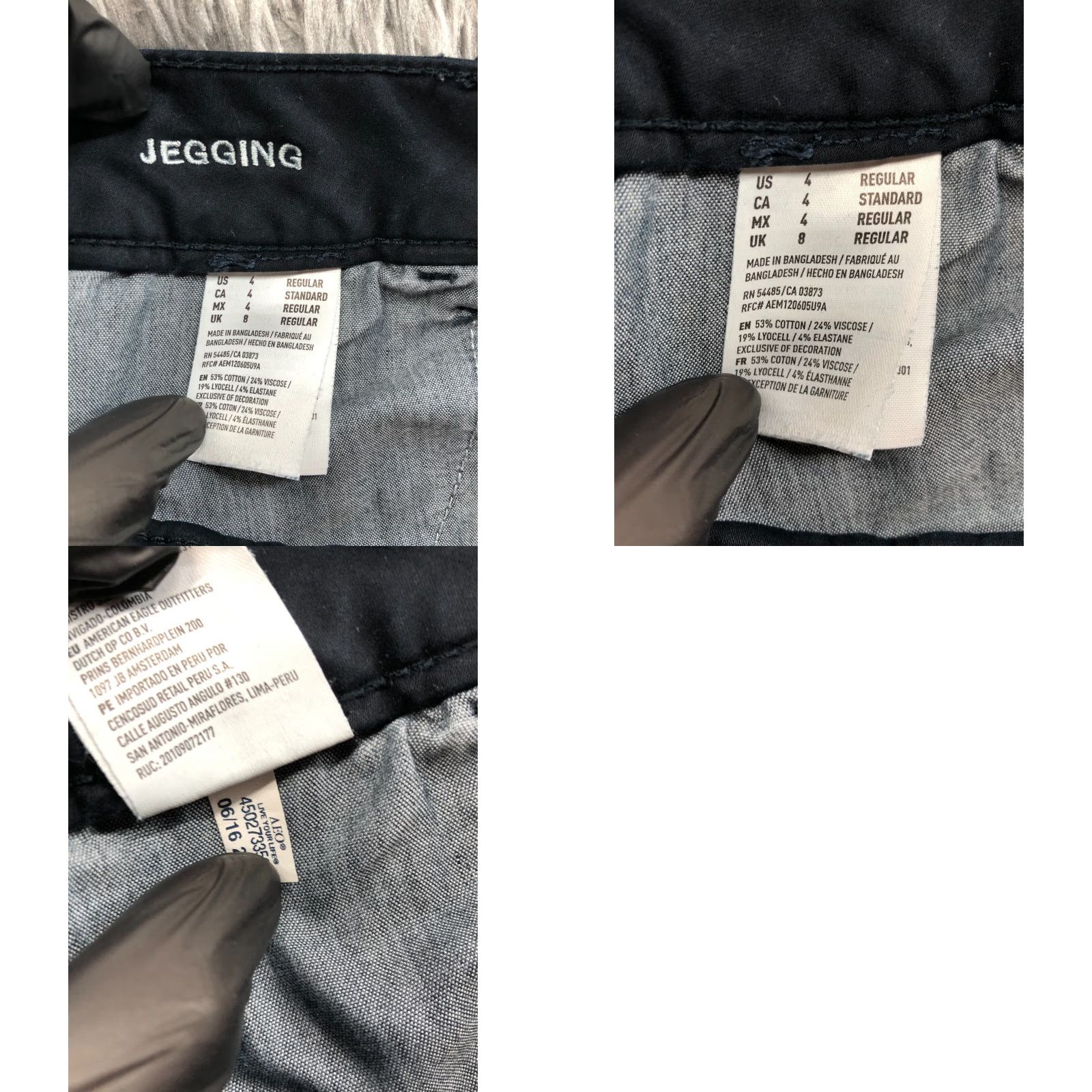 American Eagle Outfitters American Eagle Outfitters Jegging Size 4 Womens Dark Wash Blue Jeans Size 27" / US 4 / IT 40 - 9 Thumbnail