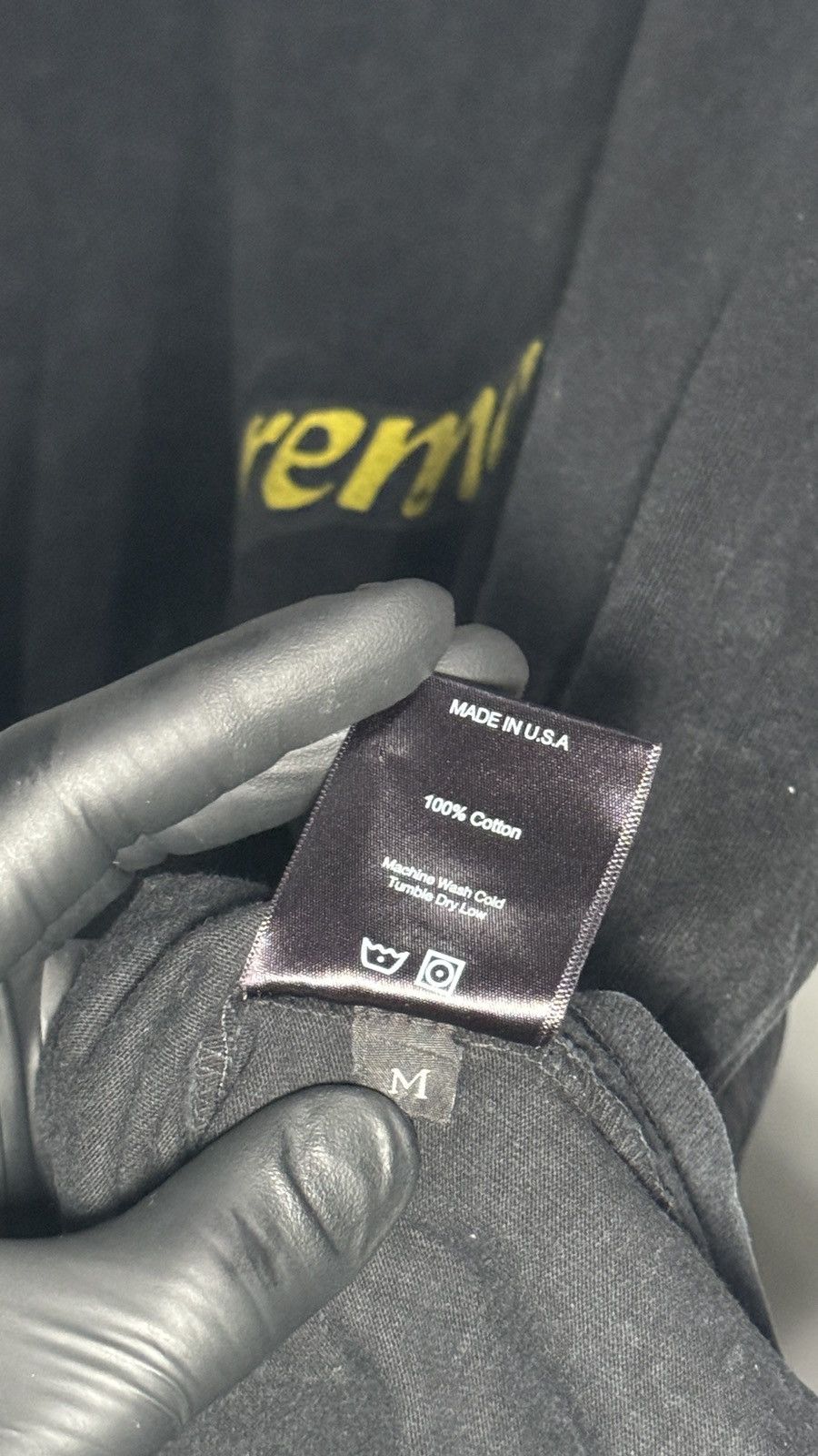 Rhude RHUDE Supremo T Shirt ‘RHUDE SON OF A B*TCH’ SS19 - SIZE M Size US M / EU 48-50 / 2 - 5 Thumbnail