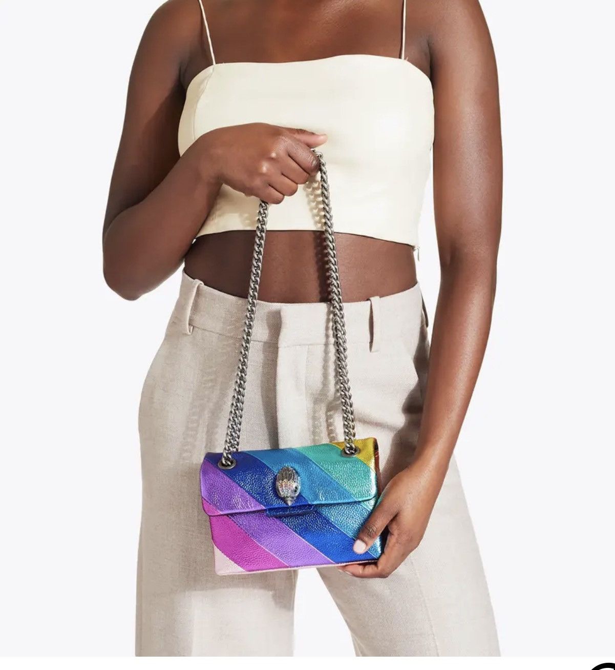Kurt Geiger Mini Kensington Leather Crossbody Bag Size ONE SIZE - 1 Thumbnail